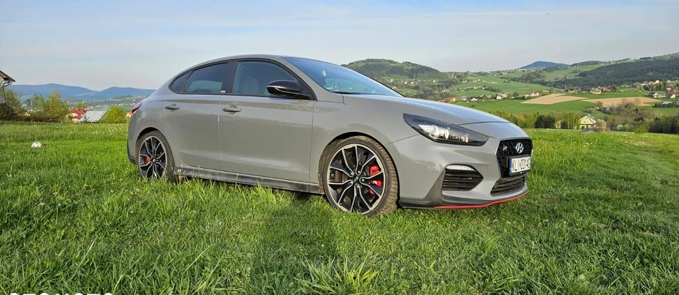 Hyundai i30 N cena 105000 przebieg: 48052, rok produkcji 2020 z Limanowa małe 562